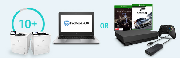 Get a HP Probook 430 or Xbox One X 1TB Bundle